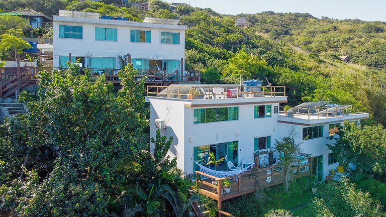 Maravilhoso loft primeira linha mar, Morro Mágico