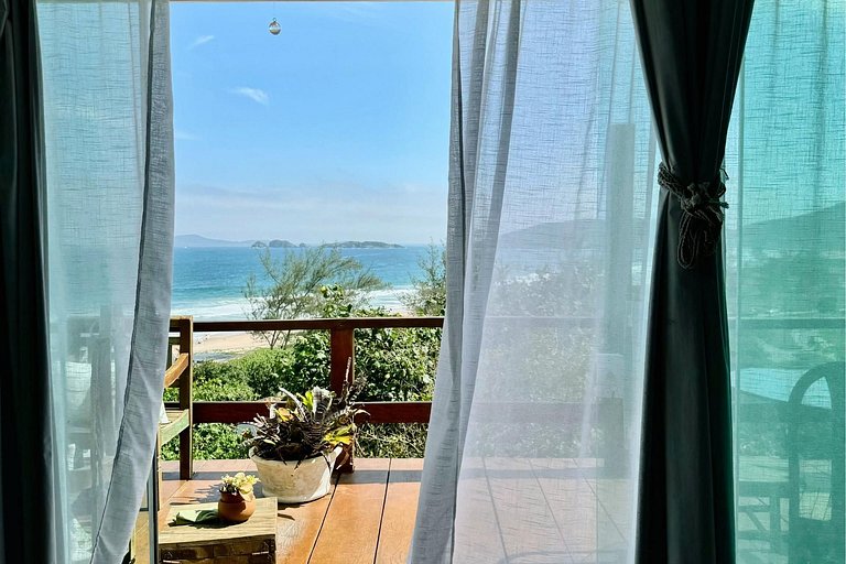 Loft incrível com vista espetacular no Morro Mágico