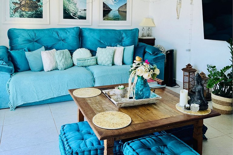 Loft incrível a poucos metros da praia