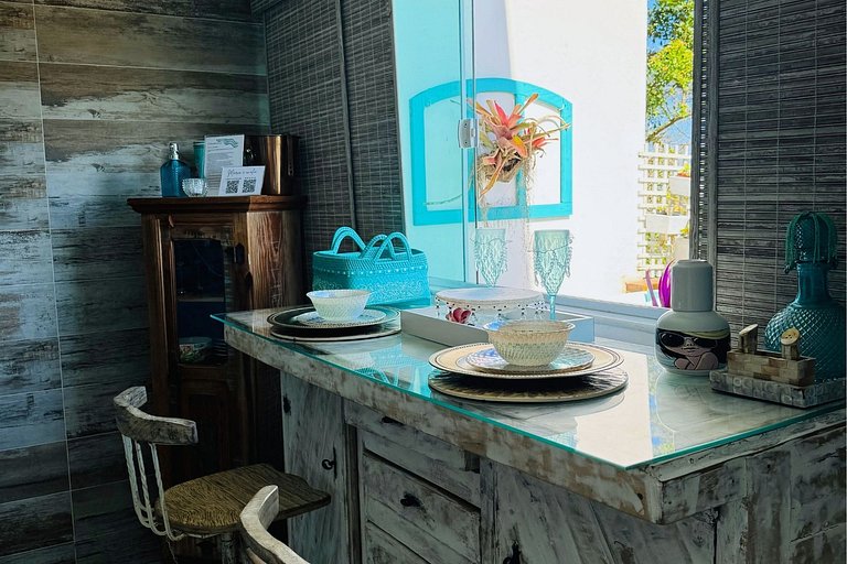 Loft incrível a poucos metros da praia