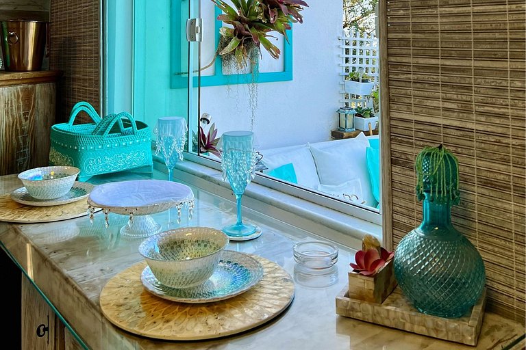 Loft incrível a poucos metros da praia