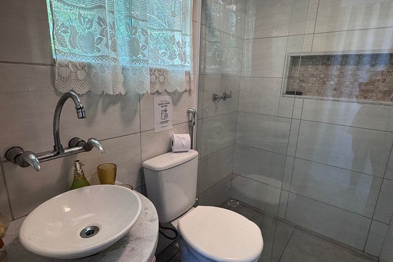 Vista incrível e conforto junto à natureza