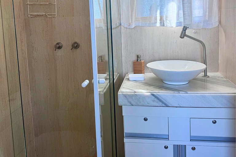 Loft incrível de frente para o mar no Morro Mágico