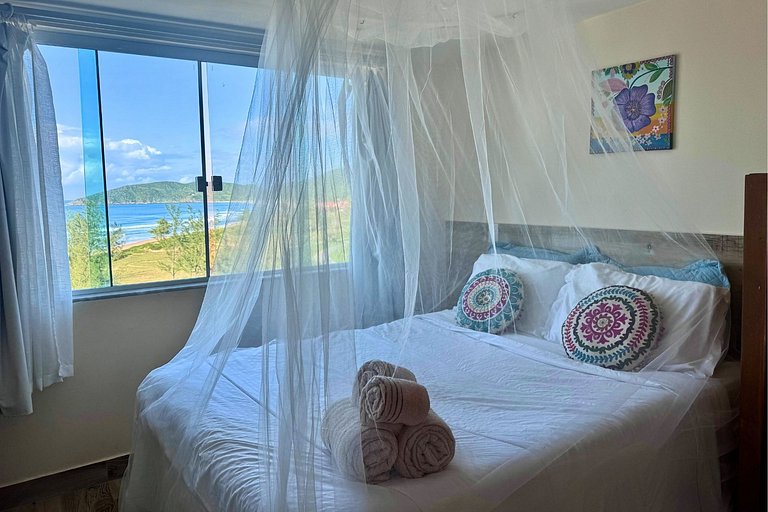 Maravilhoso loft primeira linha mar, Morro Mágico