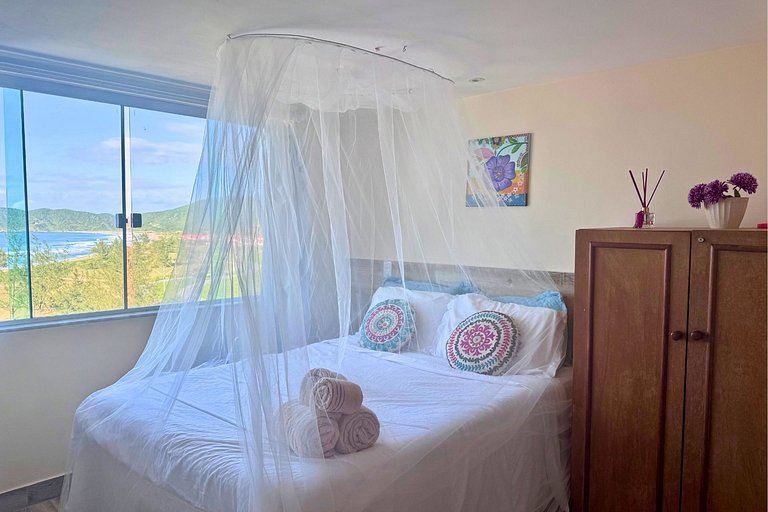 Maravilhoso loft primeira linha mar, Morro Mágico
