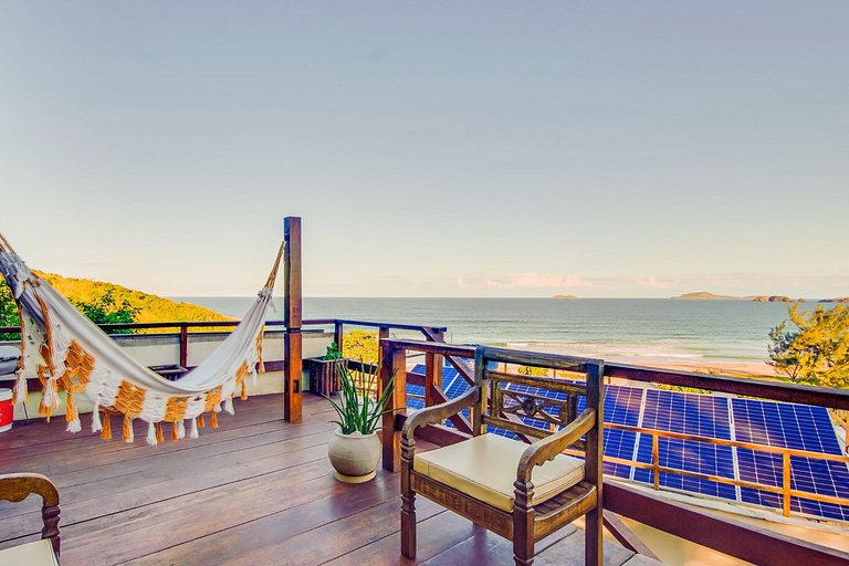 Maravilhoso loft primeira linha mar, Morro Mágico