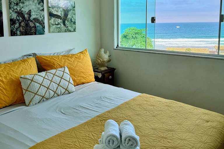 Vista incrível e conforto junto à natureza