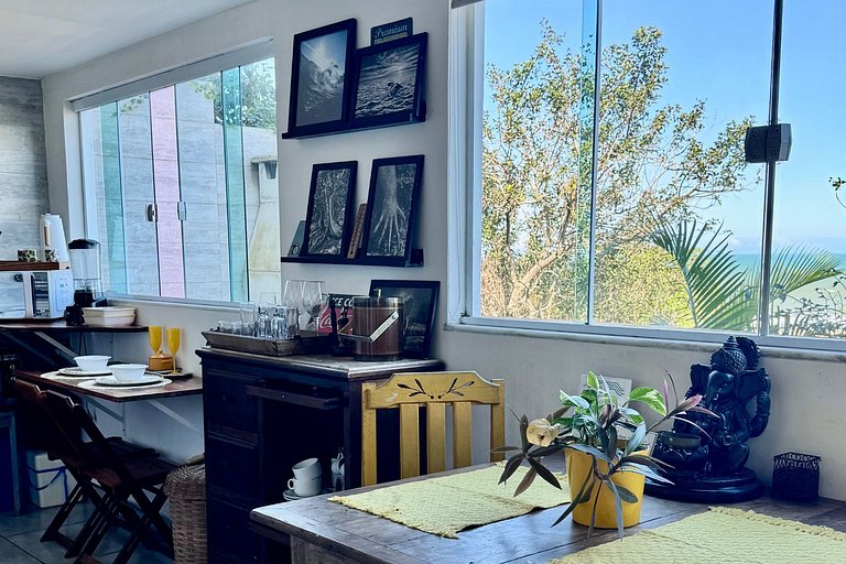 Desfrute do conforto e de uma vista incrível em meio à natur