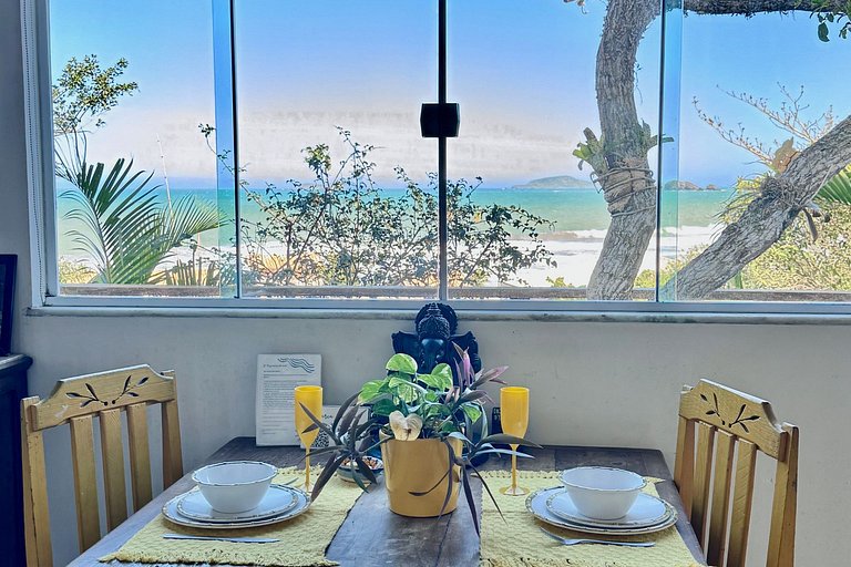 Vista incrível e conforto junto à natureza