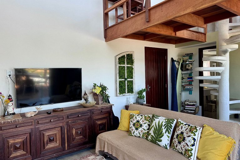 Vista incrível e conforto junto à natureza