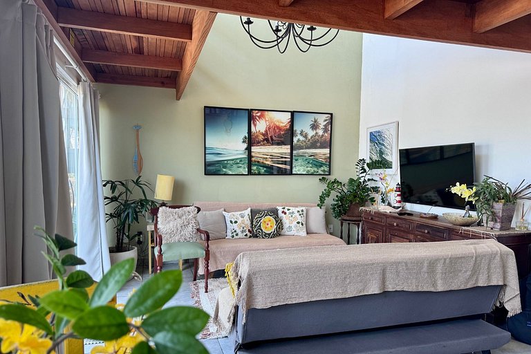 Desfrute do conforto e de uma vista incrível em meio à natur