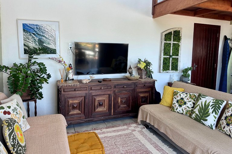 Desfrute do conforto e de uma vista incrível em meio à natur