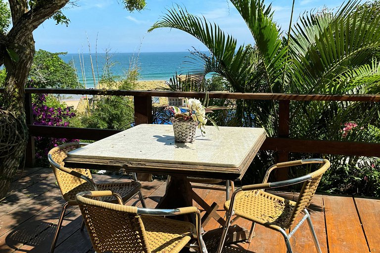 Desfrute do conforto e de uma vista incrível em meio à natur