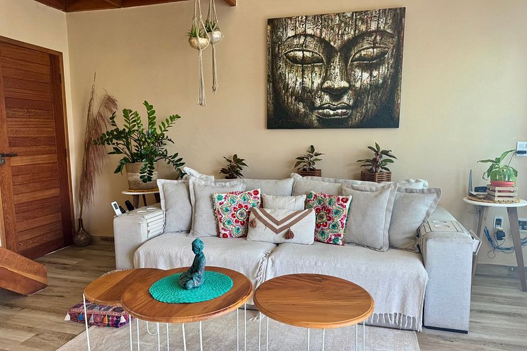 Loft incrível de frente para o mar no Morro Mágico