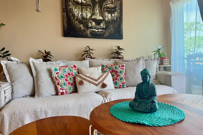 Loft incrível de frente para o mar no Morro Mágico