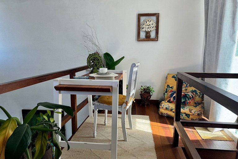 Loft incrível com vista espetacular no Morro Mágico