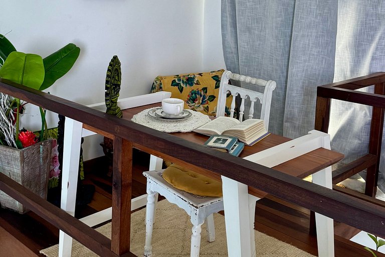 Loft incrível com vista espetacular no Morro Mágico
